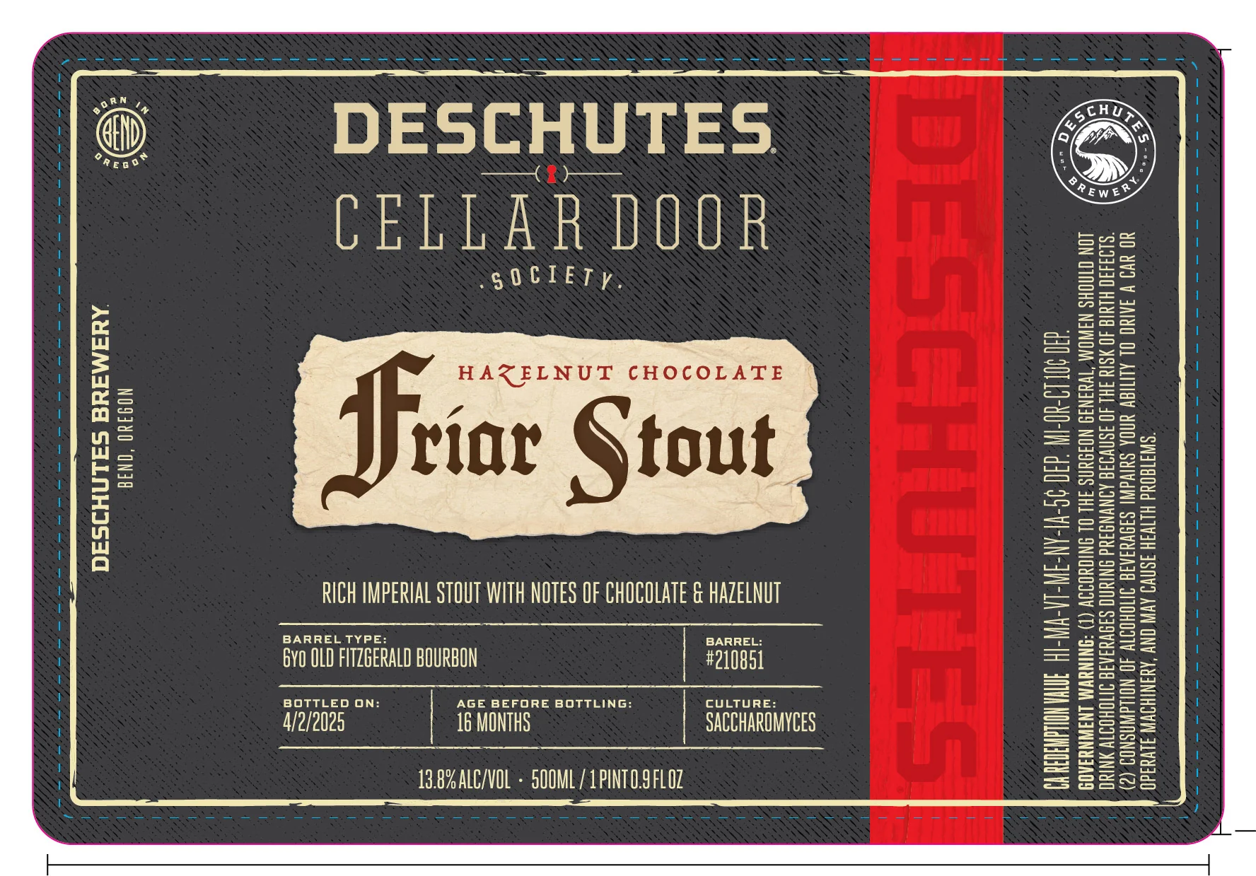 Cellar Door Society Exclusive - Friar Stout