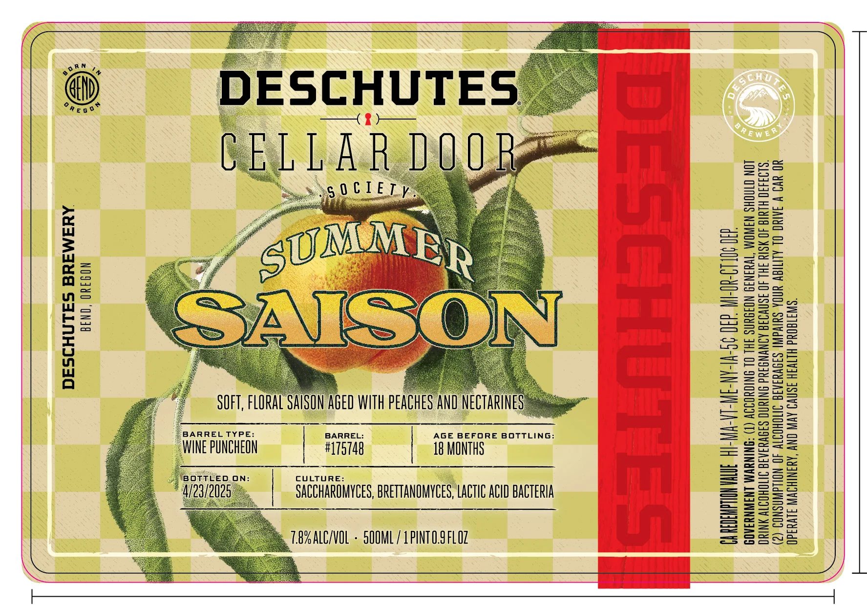 Cellar Door Society Exclusive - Summer Saison